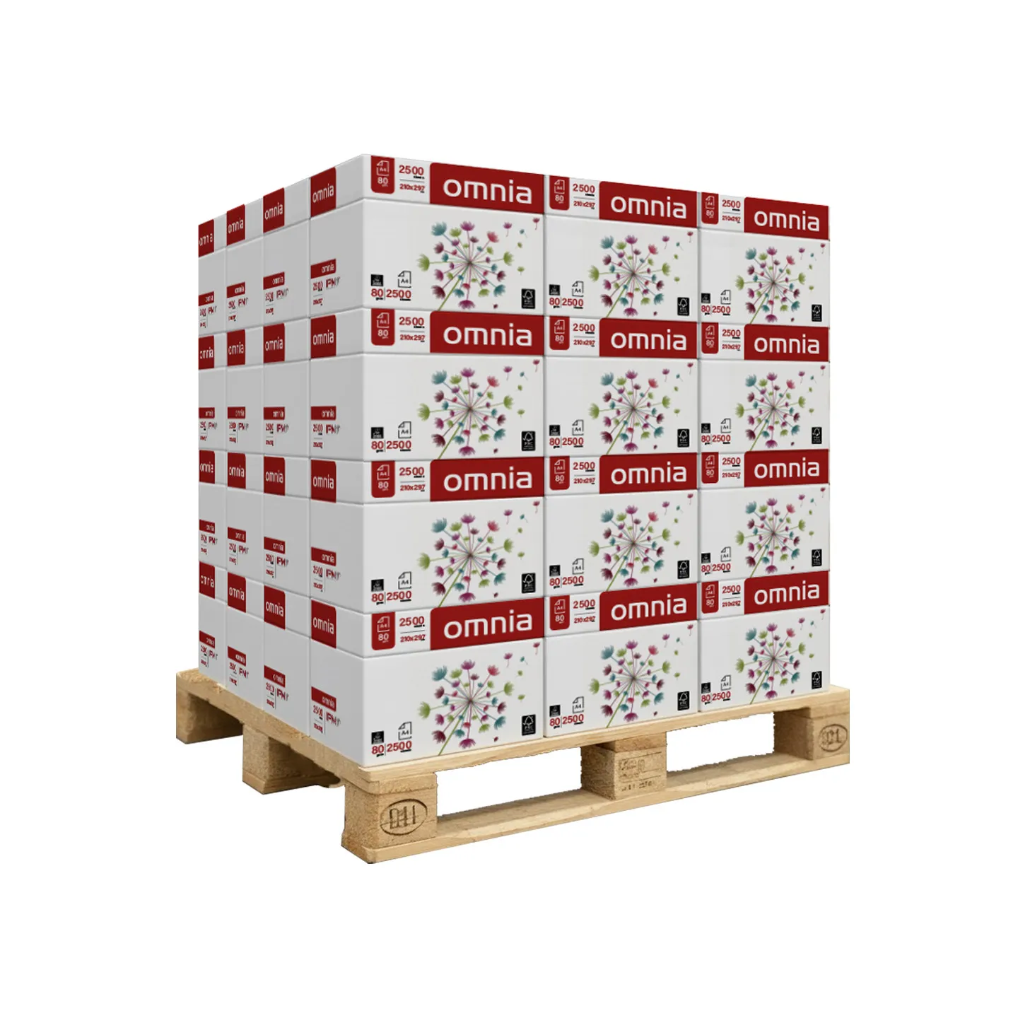 Carta Omnia Premium A4 80 gr - Bancale 240 risme