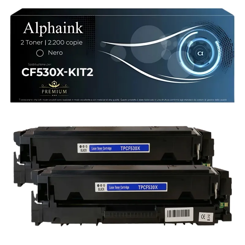 Toner compatibile per HP  CF530XT02 | Alphaink - Qualità e Risparmio