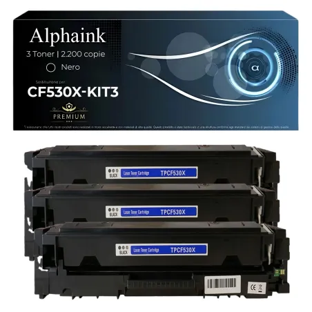 Toner compatibile per HP CF530XT03 | Alphaink - Qualità e Risparmio