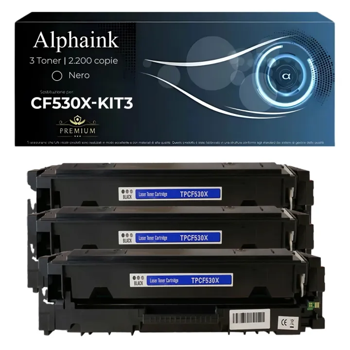 Toner compatibile per HP CF530XT03 | Alphaink - Qualità e Risparmio