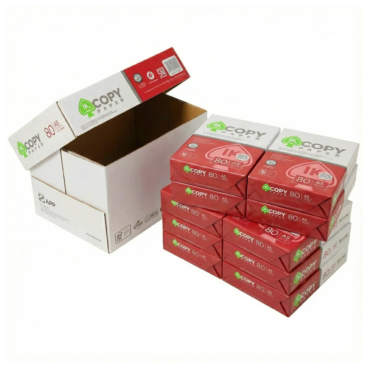 Carta A5 IK Copy Paper 80 gr ideale per ricette e studi medici