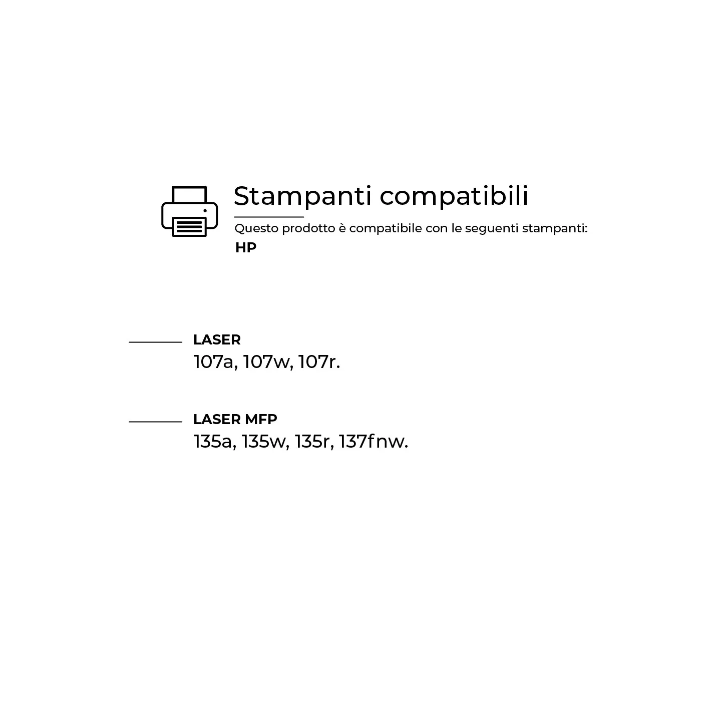 Toner W1106XXL compatibile per HP nero CON CHIP
