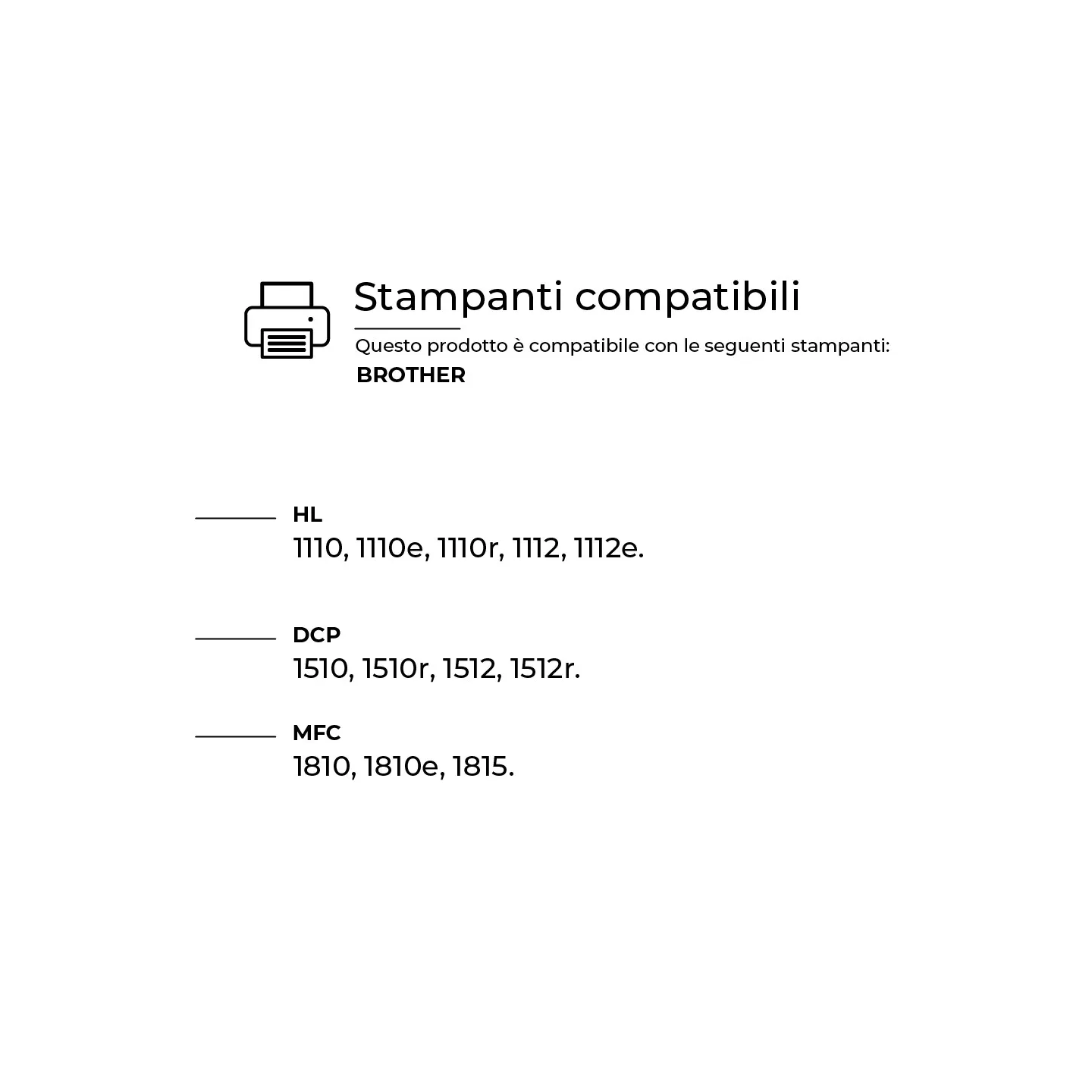 Kit da 2 Toner TN-1050-XXL Compatibili Brother Nero