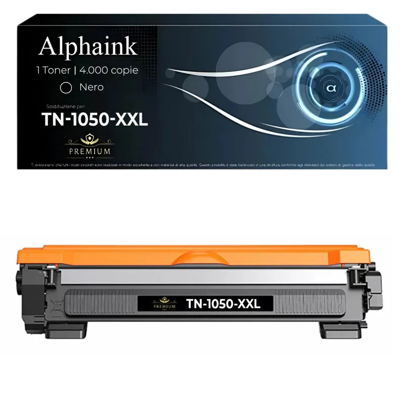 Toner TN-1050-XXL Compatibile Per Brother Nero 4.000 copie