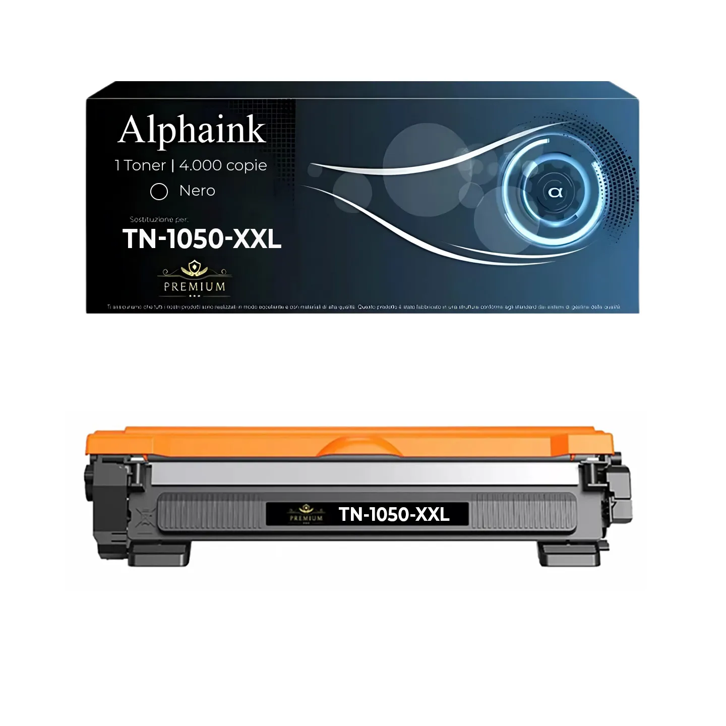 Toner TN-1050-XXL Compatibile Per Brother Nero 4.000 copie