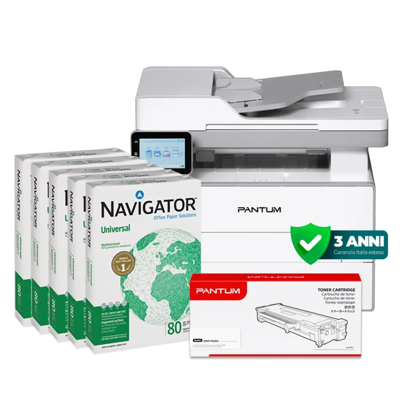 Stampante Pantum BM4300ADW + 1 Toner Originale e 5 risme A4