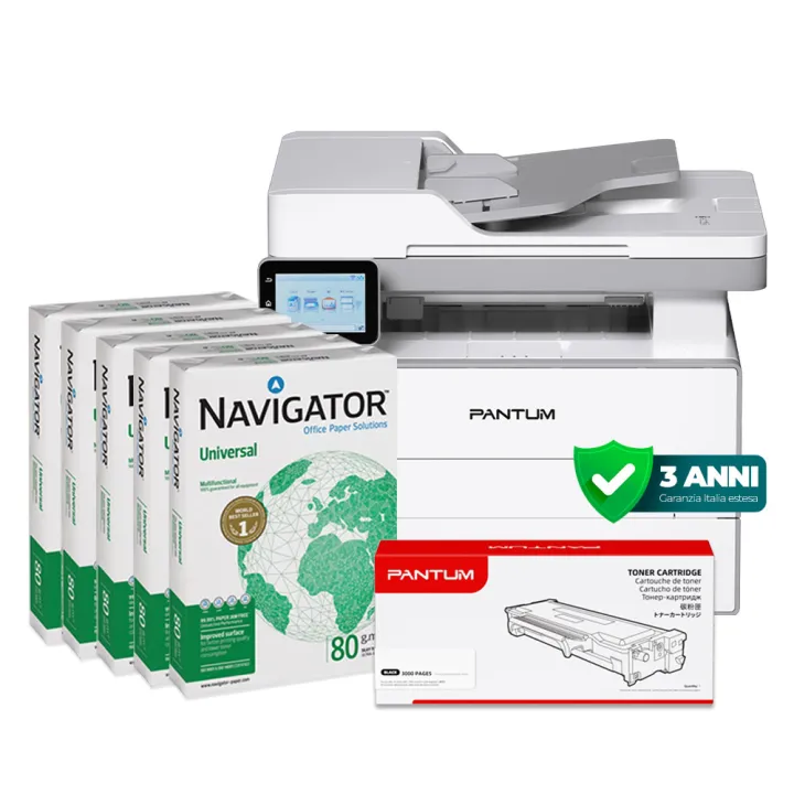 Stampante Pantum BM4300ADW + 1 Toner Originale e 5 risme A4