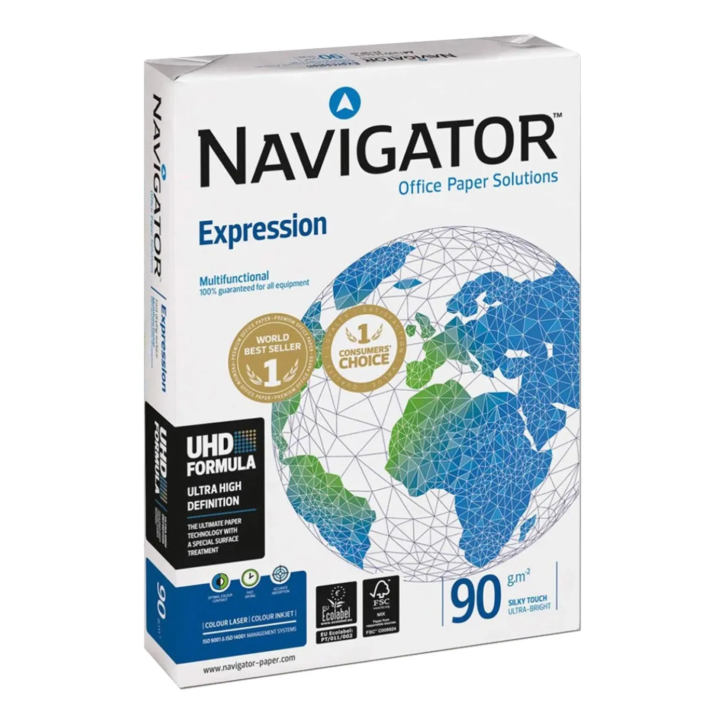 Carta A4 90 gr Navigator Expression - 1 risma