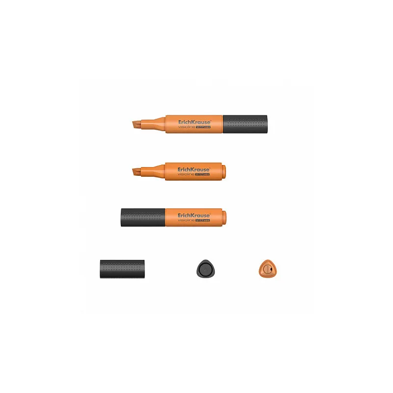 Box da 24 Evidenziatore ErichKrause Visioline V-17 Mini Arancione Asciugatura Rapida