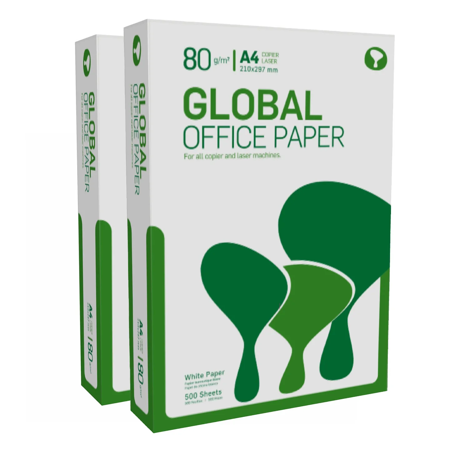 Carta Global Office Paper A4 80 gr – 2 Risme | Uso Ufficio