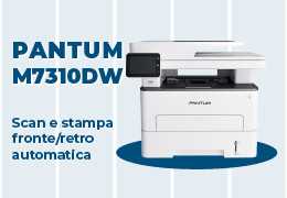 Scansione fronte/retro automatica: ecco la stampante Pantum M7310DW