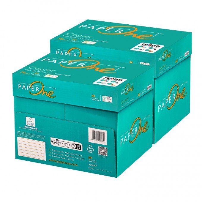 Carta A4 per ufficio 75 gr - PaperOne - 10 risme