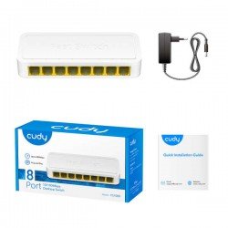 Switch Cudy FS108D 8 porte 10/100 Mbps Switch Cudy FS108D 8 porte 10/100 Mbps