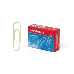 Graffette ErichKrause Placcate in Ottone da 33 mm – Confezione da 100 pezzi Graffette ErichKrause Placcate in Ottone da 33 mm – Confezione da 100 pezzi