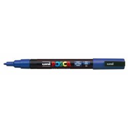 Pennarello Uni Posca - Blu - Punta media Pennarello Uni Posca - Blu - Punta media
