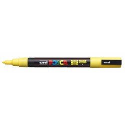 Pennarello Uni Posca - Giallo - Punta media Pennarello Uni Posca - Giallo - Punta media