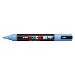 Pennarello Uni Posca - Azzurro Cielo - Punta media Pennarello Uni Posca - Azzurro Cielo - Punta media