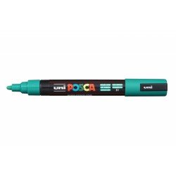 Pennarello Uni Posca - Verde Smeraldo - Punta media Pennarello Uni Posca - Verde Smeraldo - Punta media