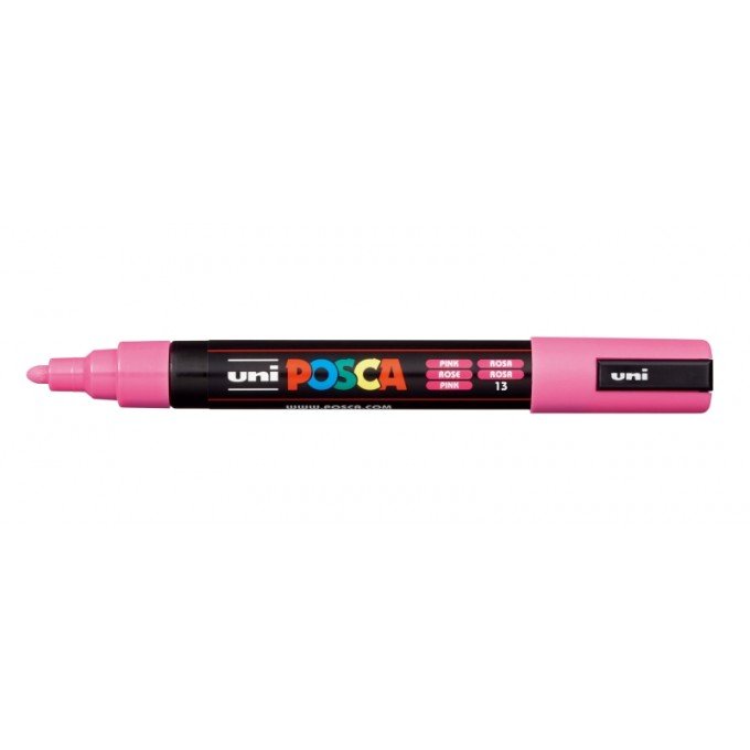 Pennarello Uni Posca - Rosa - Punta media Pennarello Uni Posca - Rosa - Punta media