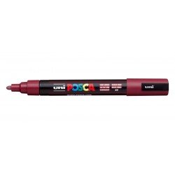 Pennarello Uni Posca - Rosso Vino - Punta media Pennarello Uni Posca - Rosso Vino - Punta media