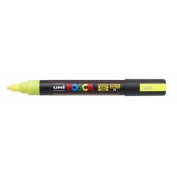 Pennarello Uni Posca - Giallo Fluo - Punta media Pennarello Uni Posca - Giallo Fluo - Punta media