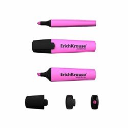 1 Evidenziatore fluorescente Erichkrause Visioline V-12 - Punta smussata - Inchiostro a base d'acqua - Colore rosa 1 Evidenziatore fluorescente Erichkrause Visioline V-12 - Punta smussata - Inchiostro a base d'acqua - Colore rosa