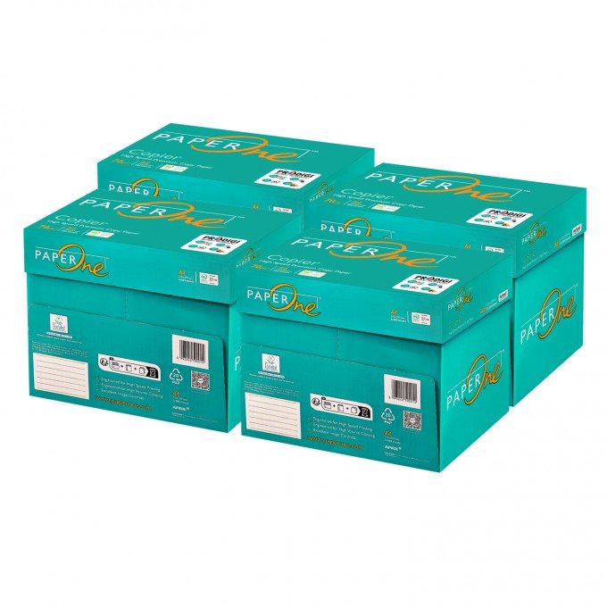 Carta A4 per ufficio 75 gr - PaperOne - 20 risme