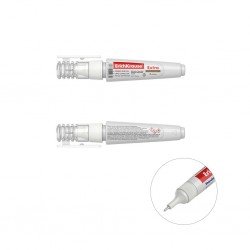 Penna correttore ErichKrause Extra 4ml - Asciugatura rapida - Alta qualità - Resistente al freddo - A base solvente - Colore bianco Penna correttore ErichKrause Extra 4ml - Asciugatura rapida - Alta qualità - Resistente al freddo - A base solvente - Colore bianco