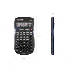 Calcolatrice elettronica scientifica a 10 cifre ErichKrause SC-920 Classic, nera (confezione da 1 pezzo) Calcolatrice elettronica scientifica a 10 cifre ErichKrause SC-920 Classic, nera (confezione da 1 pezzo)