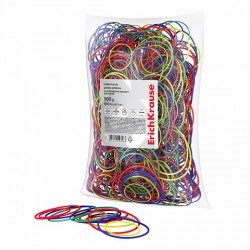 Elastici ErichKrause Doppia Misura 40–60 mm / Lunghezza 60–100 mm – Busta da 500 g Elastici ErichKrause Doppia Misura 40–60 mm / Lunghezza 60–100 mm – Busta da 500 g
