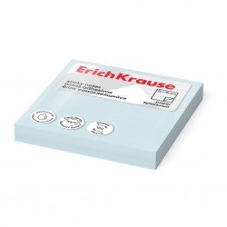 Post-it - Sticky notes ErichKrause 75х75 mm, 100 fogli, Blu Post-it - Sticky notes ErichKrause 75х75 mm, 100 fogli, Blu