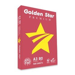 Carta A3 Golden star 80 gr - 1 risme Carta A3 Golden star 80 gr - 1 risme