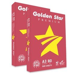Carta A3 Golden star 80 gr - 2 risme Carta A3 Golden star 80 gr - 2 risme