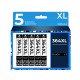5 Cartucce HP 364XL BK CB321EE Nera CON CHIP Compatibili 5 Cartucce HP 364XL BK CB321EE Nera CON CHIP Compatibili