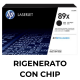 Toner Originale Rigenerato HP 89X CF289X Nero CON CHIP Toner Originale Rigenerato HP 89X CF289X Nero CON CHIP