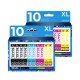 20 Cartucce HP 364XL N9J73AE Nero + Colore Senza CHIP Compatibili 20 Cartucce HP 364XL N9J73AE Nero + Colore Senza CHIP Compatibili