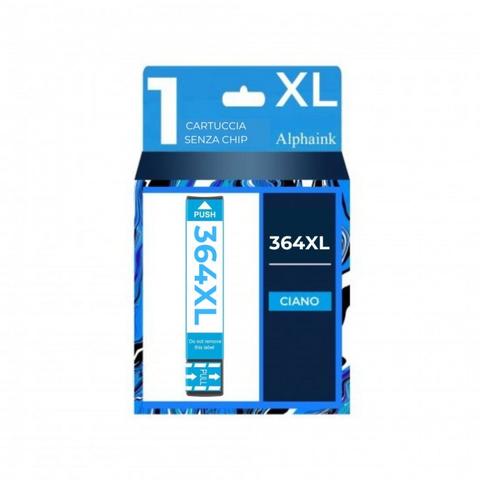 Cartuccia HP 364XL C CB323EE Ciano Senza CHIP Compatibile Cartuccia HP 364XL C CB323EE Ciano Senza CHIP Compatibile