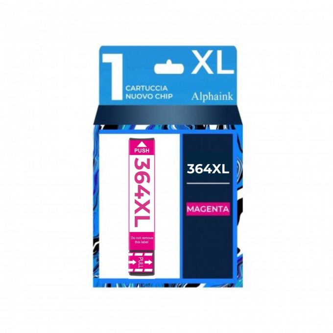 Cartuccia HP 364XL M CB324EE Magenta CON CHIP Compatibile Cartuccia HP 364XL M CB324EE Magenta CON CHIP Compatibile