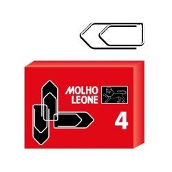 Fermagli N.4 Leone 10 confezioni da 100 Fermagli N.4 Leone 10 confezioni da 100