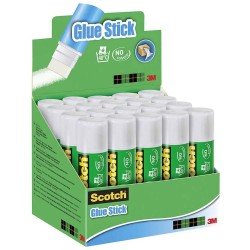 Colla Stick 21 gr. Scotch Senza Solventi Lavabile con Acqua Colla Stick 21 gr. Scotch Senza Solventi Lavabile con Acqua