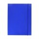 Esselte C46 Cartella a 3 lembi Realizzata in Cartoncino da 550 gr con Elastico Colore Blu Confezione da 5