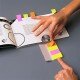 Post-it Segnapagina in Carta 10 Colori Assortiti 12.7 x 44 mm 50 Segnapagina per Ogni Colore