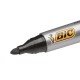 BIC Marking 2000 Pennarelli Indelebili Colore Nero Punta Tonda (1.7 mm) Confezione da 12 Marcatori