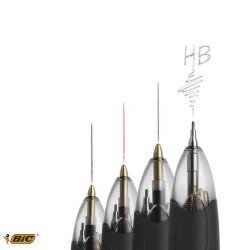 BIC 4 Colori Penne a Sfera a Scatto 3 Colori + 1 Matita Mine HB da 0.7 mm BIC 4 Colori Penne a Sfera a Scatto 3 Colori + 1 Matita Mine HB da 0.7 mm