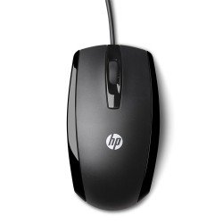 HP PC Mouse X500 Cablato, 3 pulsanti, rotella di scorrimento colore nero HP PC Mouse X500 Cablato, 3 pulsanti, rotella di scorrimento colore nero