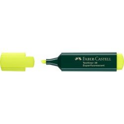 Faber Castell Set Evidenziatori Giallo Textliner 48 - Confezione da 10 Faber Castell Set Evidenziatori Giallo Textliner 48 - Confezione da 10