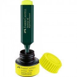 Faber Castell Serbatoio di Ricarica per evidenziatore Giallo per Textliner48 Refill System Faber Castell Serbatoio di Ricarica per evidenziatore Giallo per Textliner48 Refill System