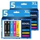 10 Cartucce Epson T604XL C13T10H14010 Nero + Colore Compatibili 10 Cartucce Epson T604XL C13T10H14010 Nero + Colore Compatibili