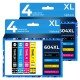 8 Cartucce Epson T604XL C13T10H14010 Nero + Colore Compatibili 