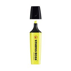 Evidenziatore Stabilo Boss Original Confezione da 2 Colori Verde e Giallo Evidenziatore Stabilo Boss Original Confezione da 2 Colori Verde e Giallo